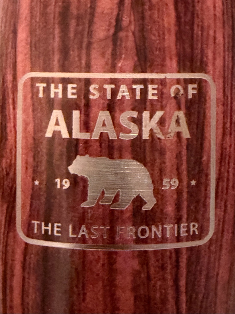 The State of Alaska Insulated Bottle, 15 hrs hot, 20 hrs cold